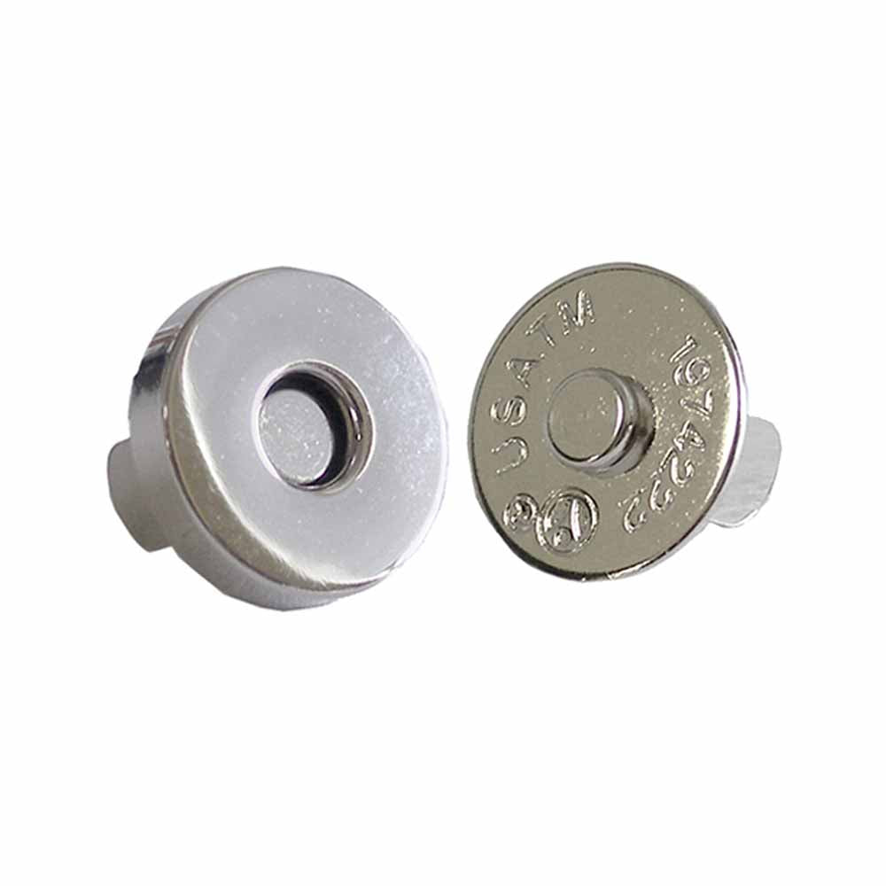 ELAN Magnetic No-Sew Closures - 18 mm (3/4 in.) - Silver