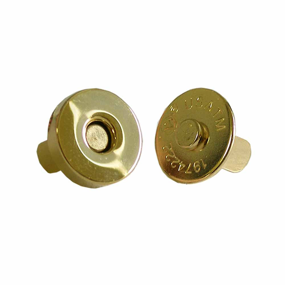 ELAN Magnetic No-Sew Closures - 18 mm (3/4 in.) - Gold