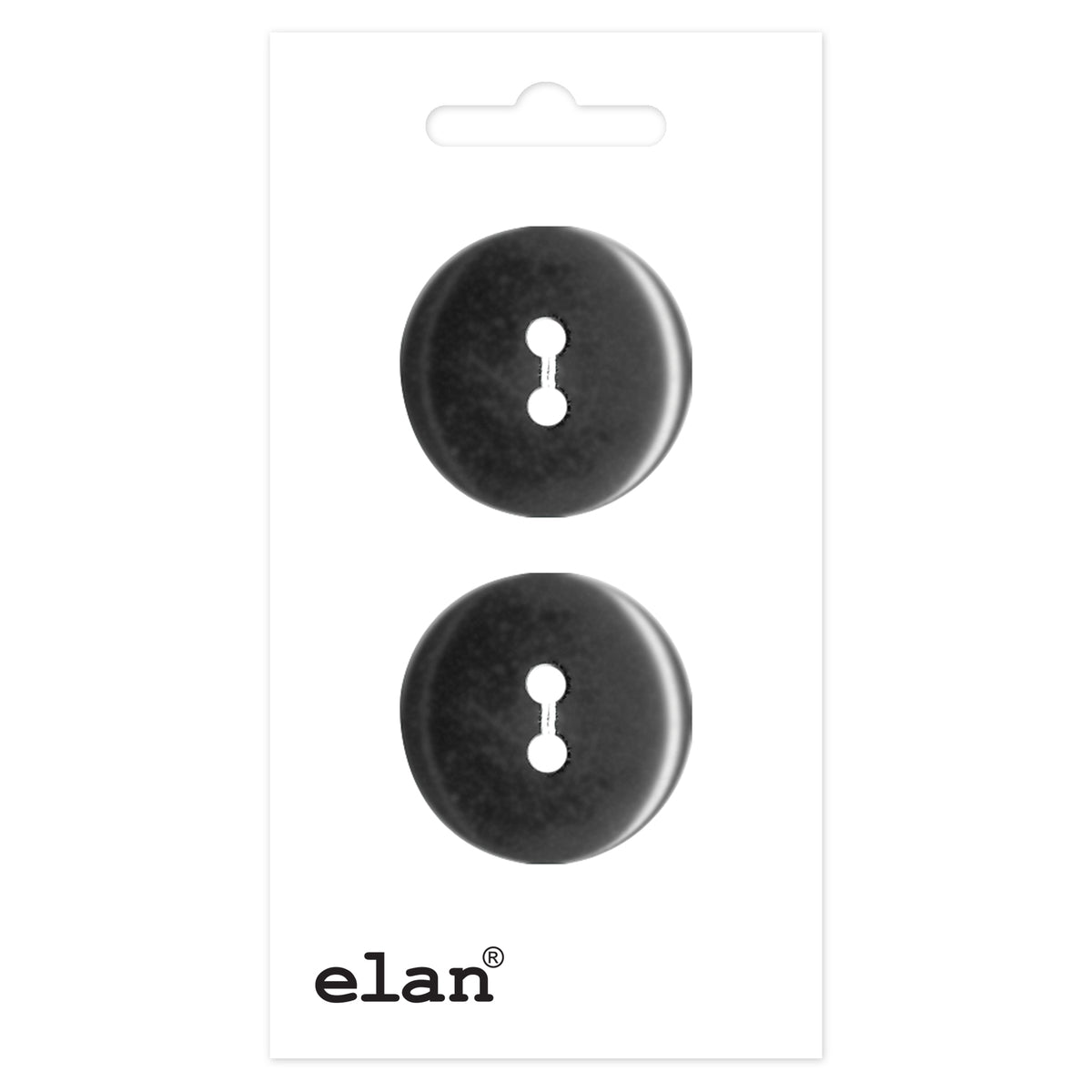 ELAN 2-Hole Button 23 mm (7/8 in), 2 Count