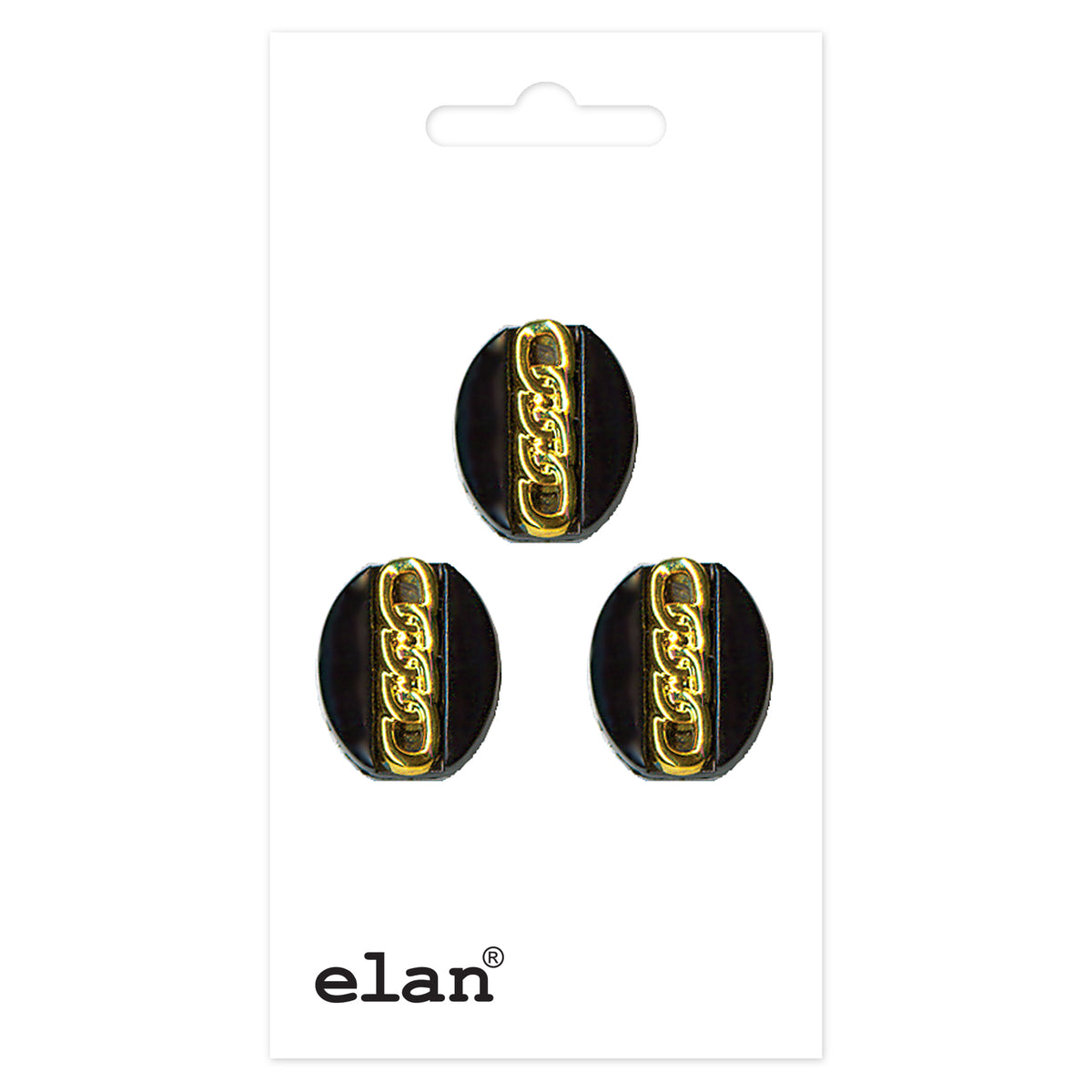 ELAN Shank Button 15 mm (5/8 in), 3 Count