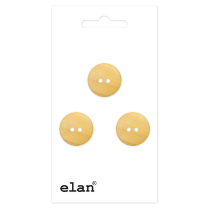 ELAN 2-Hole Button 18 mm (3/4 in), 3 Count