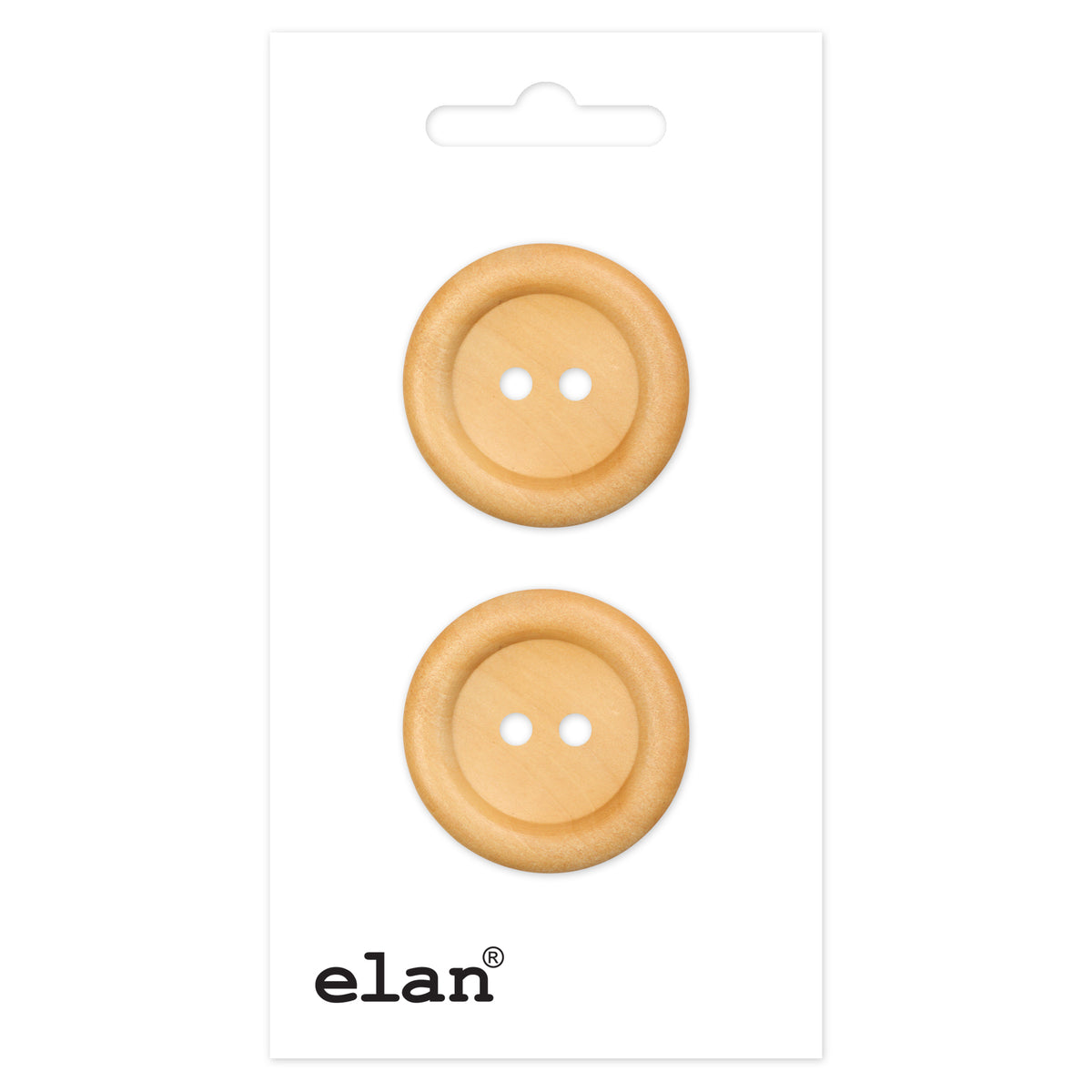 ELAN 2-Hole Button 35 mm (1 3/8 in), 2 Count