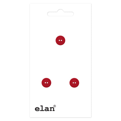 ELAN 2-Hole Button 13 mm (1/2 in), 3 Count