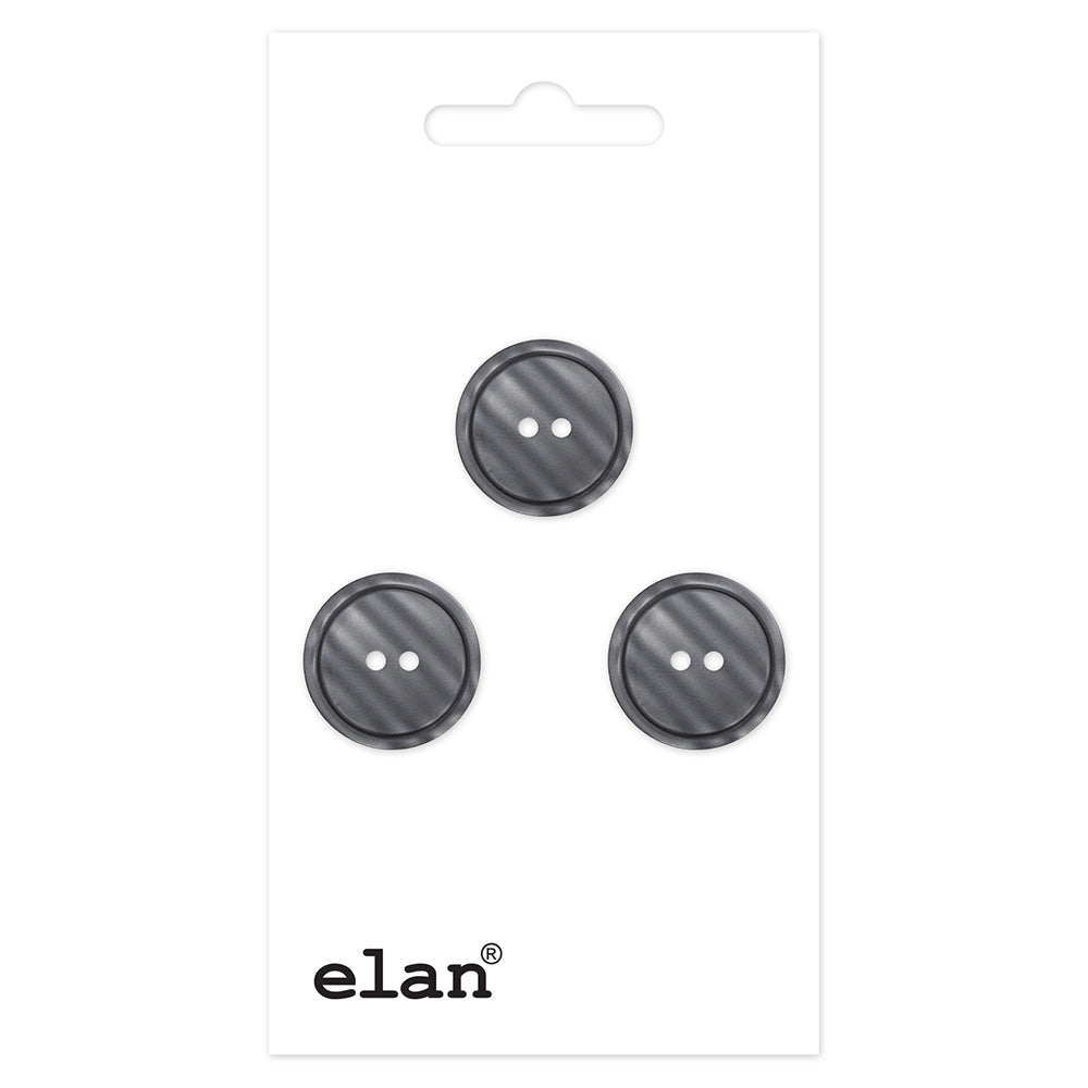 ELAN 2-Hole Button 18 mm (3/4 in), 3 Count
