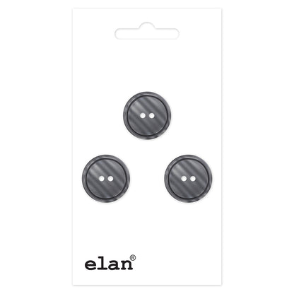 ELAN 2-Hole Button 18 mm (3/4 in), 3 Count
