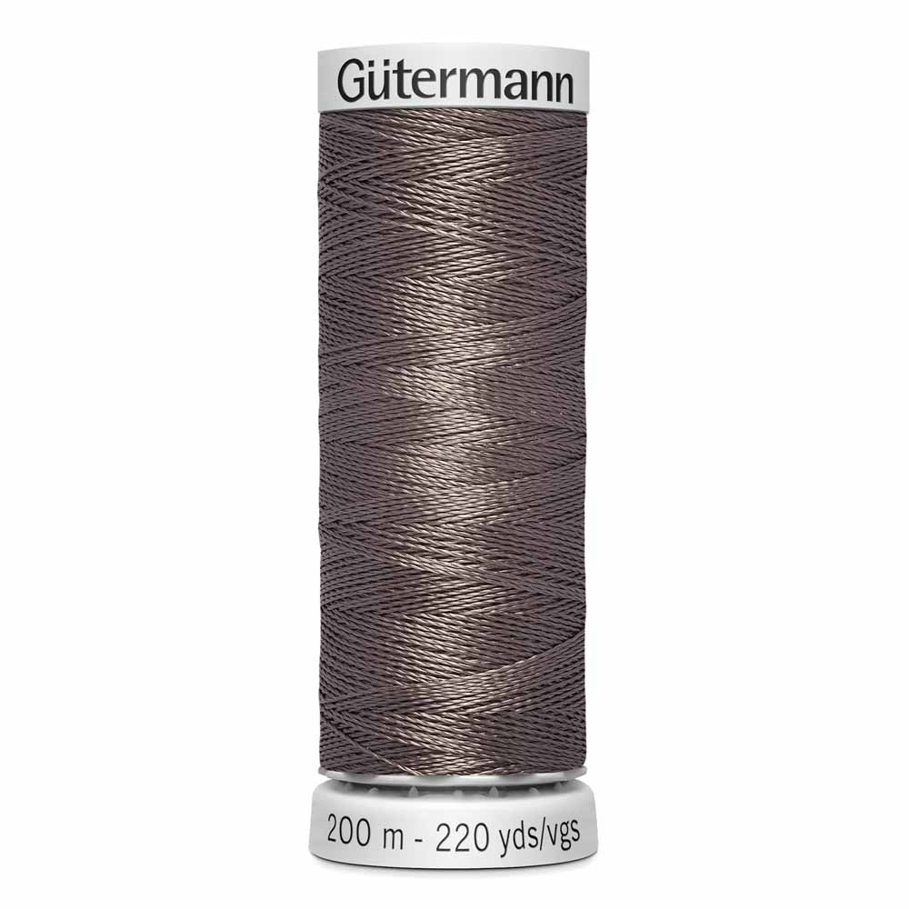 GÜTERMANN Dekor Rayon Thread 200 m - Charcoal