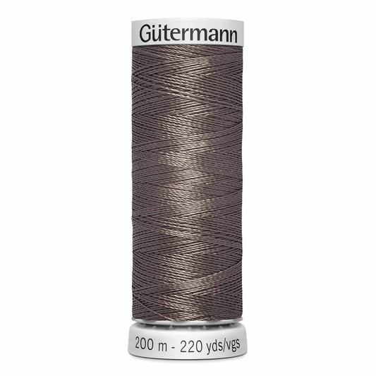 GÜTERMANN Dekor Rayon Thread 200 m - Charcoal