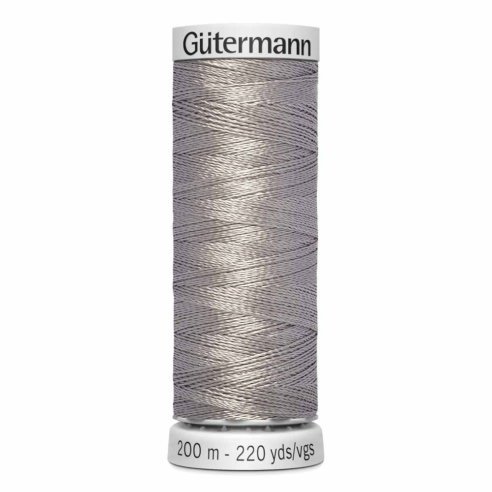 GÜTERMANN Dekor Rayon Thread 200 m Steel Gray