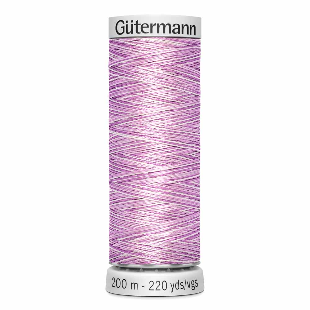 GÜTERMANN Dekor Rayon Thread 200 m - Variegated Lavender
