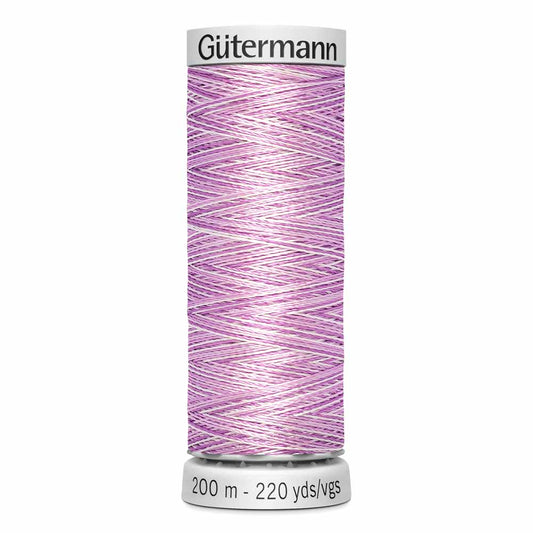 GÜTERMANN Dekor Rayon Thread 200 m - Variegated Lavender