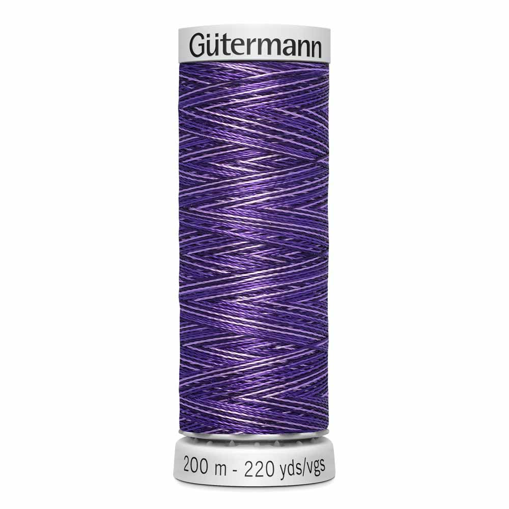 GÜTERMANN Dekor Rayon Thread 200 m - Variegated Purple