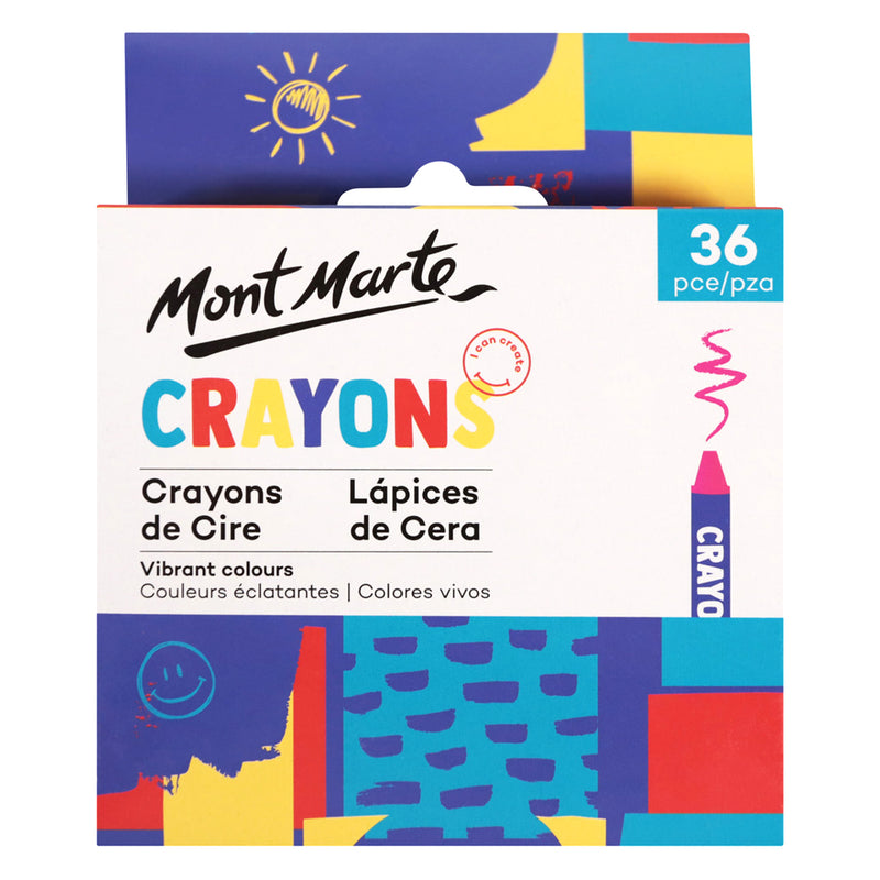 MONT MARTE Crayons - 36pcs
