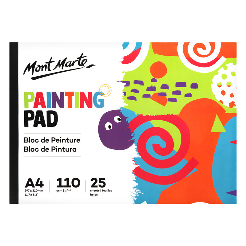 MONT MARTE A4 Painting Pad - 25 Sheets