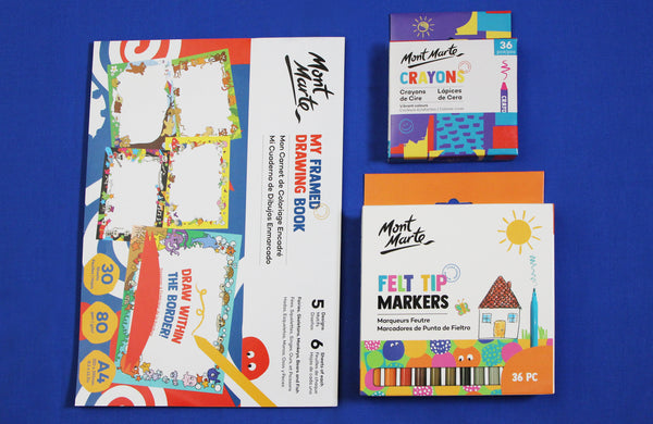 Kids Crayon & Marker Kit